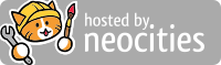 Hosted on Neocities banner